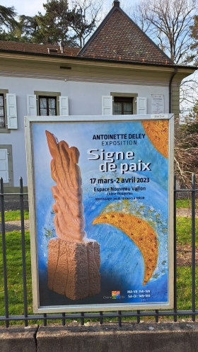 SIGNE DE PAIX, 60 SCULPTURES ET PEINTURES MARS-AVRIL 2023 - Antoinette Deley